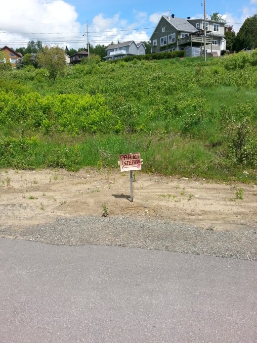 «This way Stéphane». No need for GPS or Google Maps in St-Ferréol!