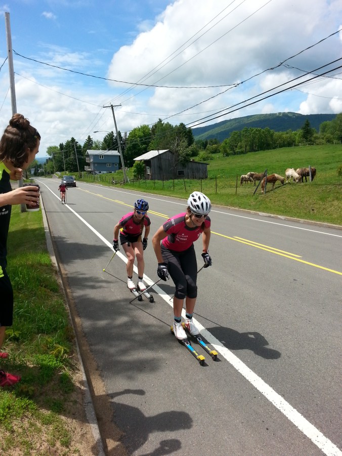 No, Dasha is not smiling, she's grinding!