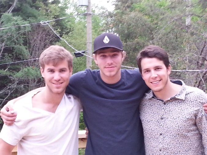 Les boys de St-Fe... ready to rock!