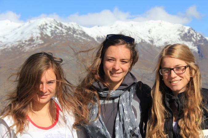 Anne-Marie Comeau, Frédérique Vézina et Cendrine Browne