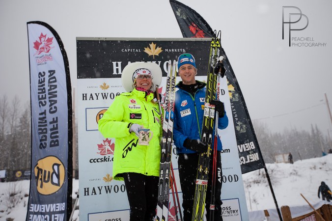 Heidi Widmer et Erik Bjornsen
