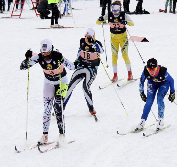 This pic is from our archives, but it must be noted that Maya MacIsaac-Jones (no 3) won the Jr Women, while Angus Foster was top Jr men (photo: Julie Melanson)/Cette hoto est de nos archives, mais il faut souligner que Maya MacIsaac-Jones (no 3) a enlevé l'épreuve chez les femmes juniors tandis qu'Angus Foster a dominé chez les juniors hommes (photo: Julie Melanson)