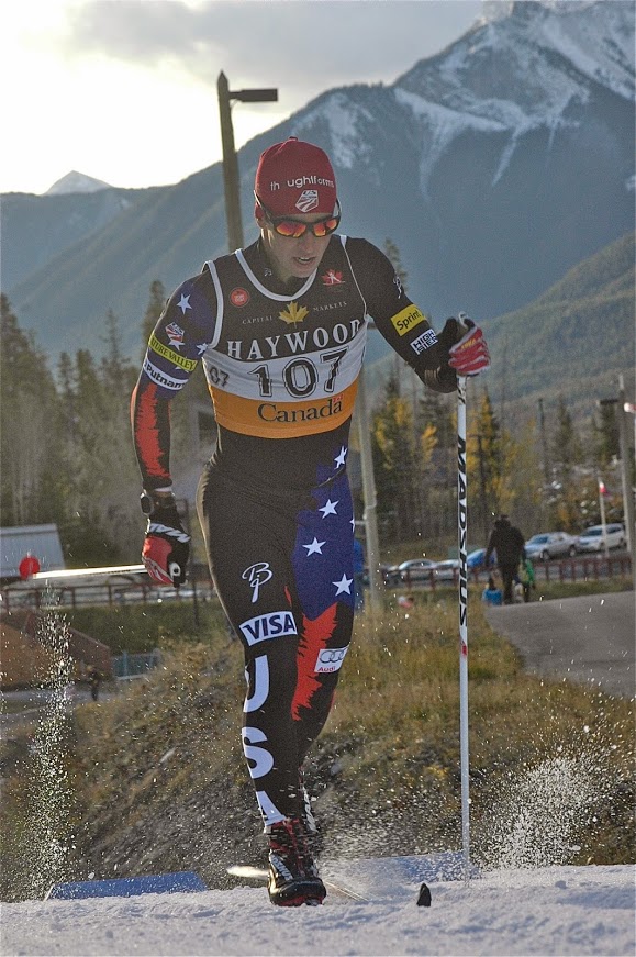 US Ski Team Noah Hoffman, 22nd (photo: Angus Cockney)