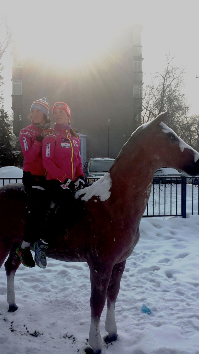 Olivia Bouffart-Nesbitt and Maya MacIsaac-Jones