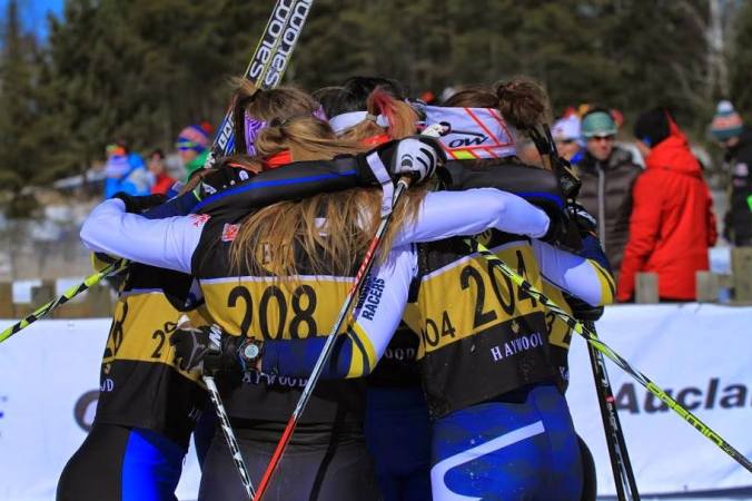 Group hug (photo: Bernard Pigeon)