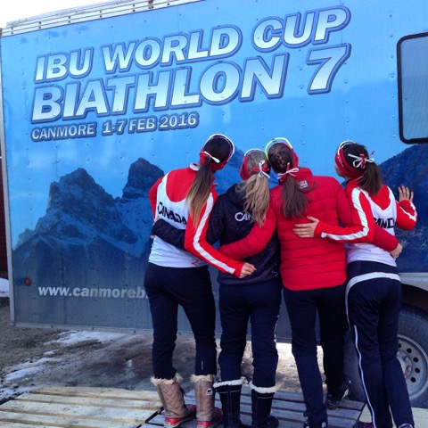 The women’s team from World Champs 2015