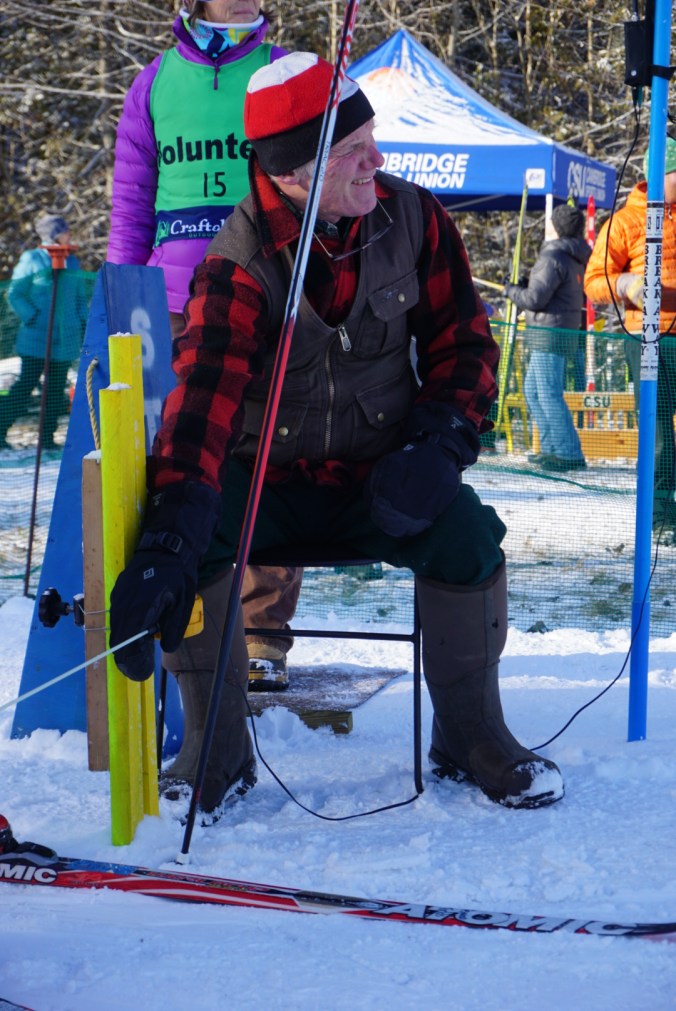 Au portillon de départ (photo: pierre shanks) 