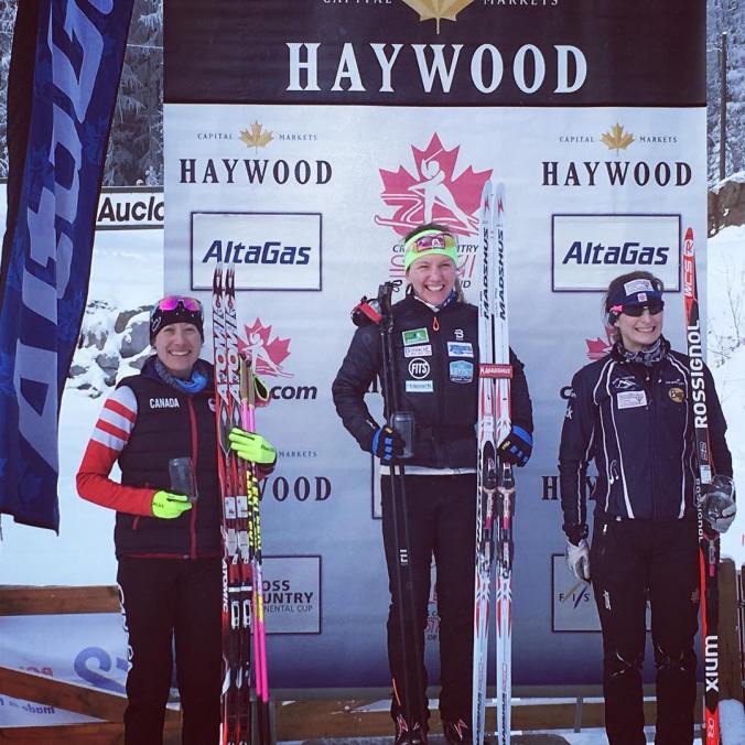 Zina Kocher (left), Caitlin Gregg and Andrea Dupont