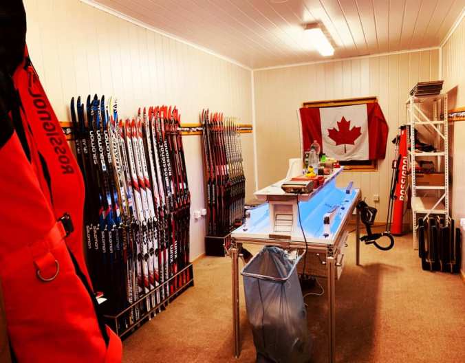 Salle de fartage (photo: Erick Gosselin)